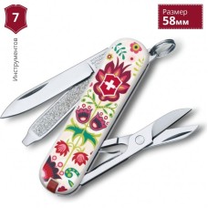 Нож-брелок VICTORINOX CLASSIC HAPPY FOLKS 0.6223.L1603