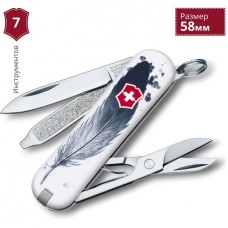 Нож-брелок VICTORINOX CLASSIC LIGHT AS FEATHER 0.6223.L1605