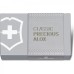 Нож-брелок VICTORINOX CLASSIC SD PRECIOUS ALOX "INFINITE GREY" 0.6221.4031G