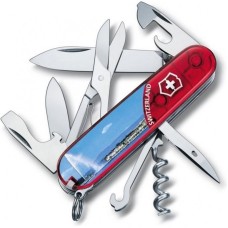 Нож перочинный VICTORINOX CLIMBER GENEVE 1.3703.TE4 Нож перочинный VICTORINOX CLIMBER GENEVE 1.3703.TE4