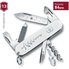 Нож перочинный VICTORINOX SPORTSMAN WHITE CHRISTMAS SE 2018 0.3804.77 Нож перочинный VICTORINOX SPORTSMAN WHITE CHRISTMAS SE 2018 0.3804.77