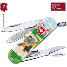 Нож VICTORINOX SWISS WRESTLING 0.6223.L2009 Нож VICTORINOX SWISS WRESTLING 0.6223.L2009
