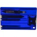 Швейцарская карточка VICTORINOX SWISSCARD QUATTRO 0.7222.T2 Швейцарская карточка VICTORINOX SWISSCARD QUATTRO 0.7222.T2
