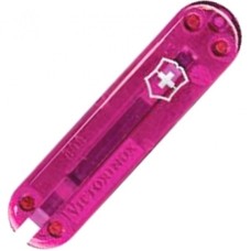 Задняя накладка для ножей VICTORINOX 58 мм пластиковая полупрозрачная розовая C.6205.T4 Задняя накладка для ножей VICTORINOX 58 мм пластиковая полупрозрачная розовая C.6205.T4