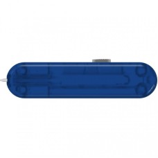 Задняя накладка для ножей VICTORINOX 58 мм пластиковая полупрозрачная синяя C.6302.T4.10 Задняя накладка для ножей VICTORINOX 58 мм пластиковая полупрозрачная синяя C.6302.T4.10