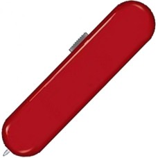 Задняя накладка для ножей VICTORINOX 58 мм с отверстием под шариковую ручку пластиковая красная C.6300.4 Задняя накладка для ножей VICTORINOX 58 мм с отверстием под шариковую ручку пластиковая красная C.6300.4