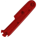Задняя накладка для ножей VICTORINOX 91 мм пластиковая полупрозрачная красная C.3500.T4.10
