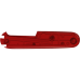 Задняя накладка для ножей VICTORINOX 91 мм пластиковая полупрозрачная красная C.3500.T4.10