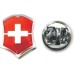Значок VICTORINOX красный 4.1888